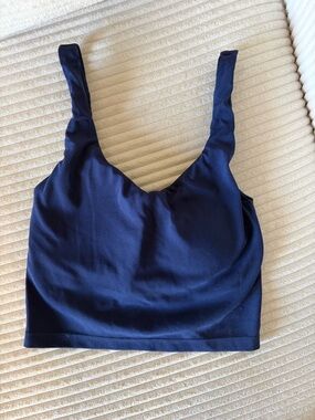 aerie Navy Blue Tank Top